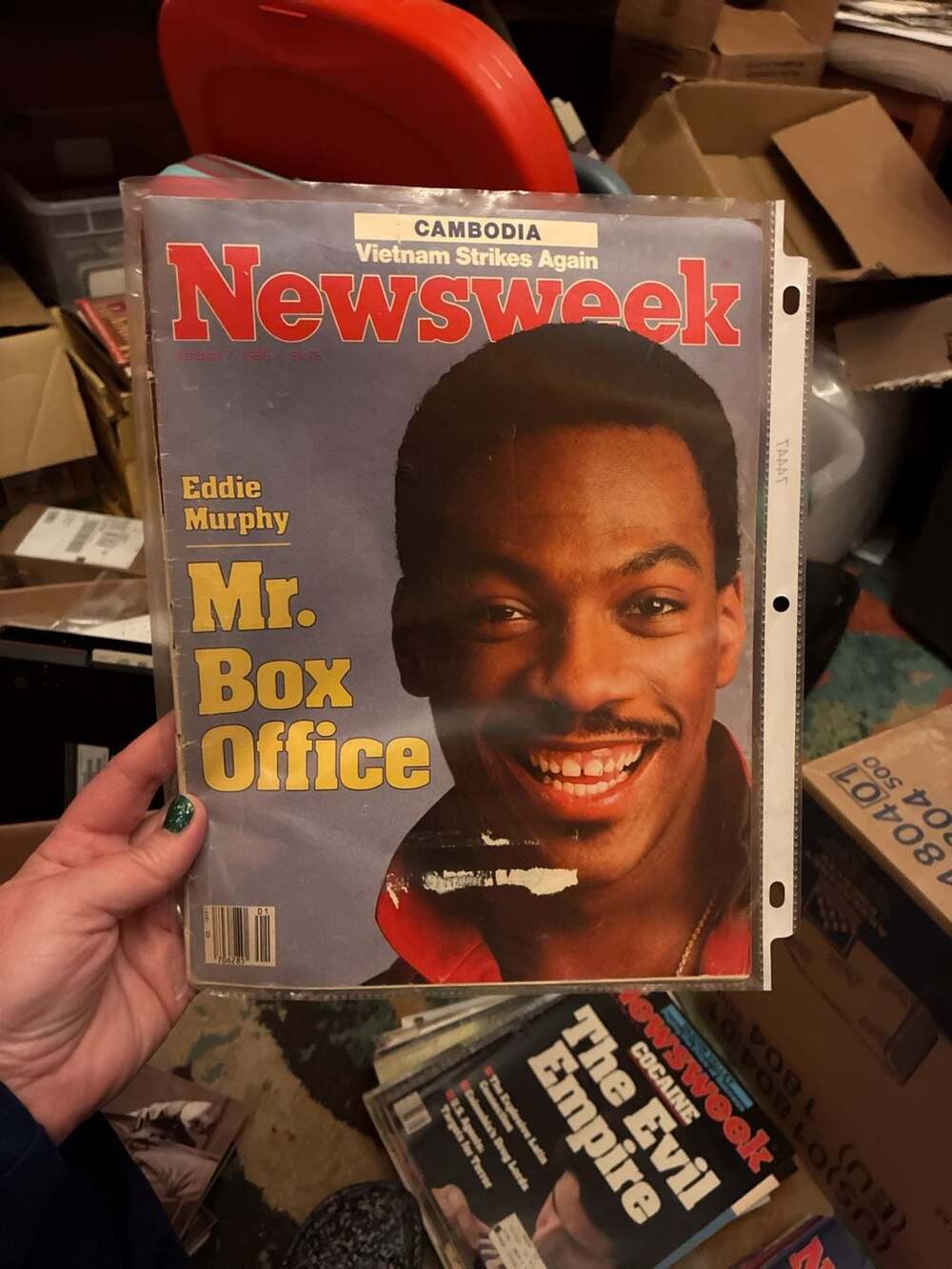 Newsweek Magazine January 7 1985 Eddie Murphy Mr. Box Office